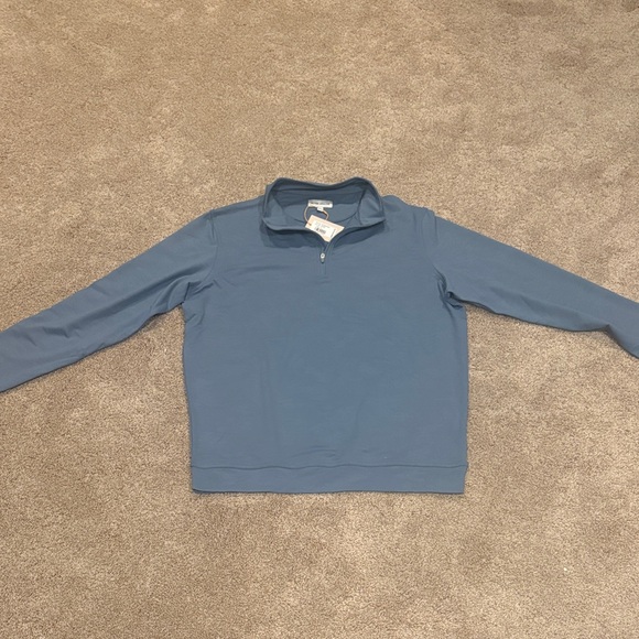Peter Millar Other - Peter Millar Light Blue Quarter-Zip Pullover